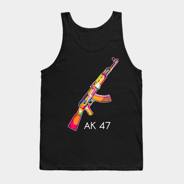 AK-47 Russia Tank Top by wpaprint